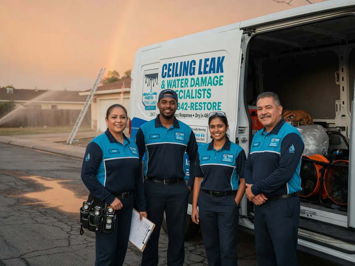 Ceiling Leak Cleanup company in Barnstead, NH