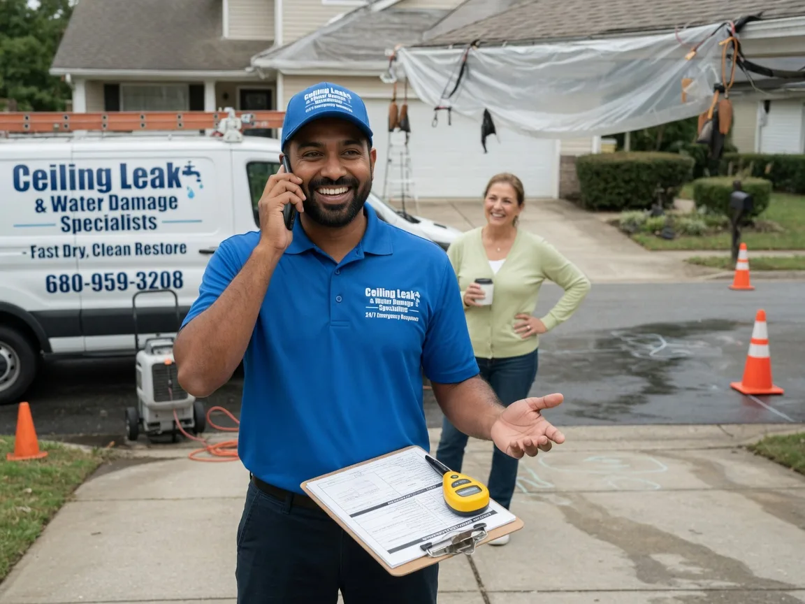 Ceiling Leak Cleanup Barnstead, NH FAQs